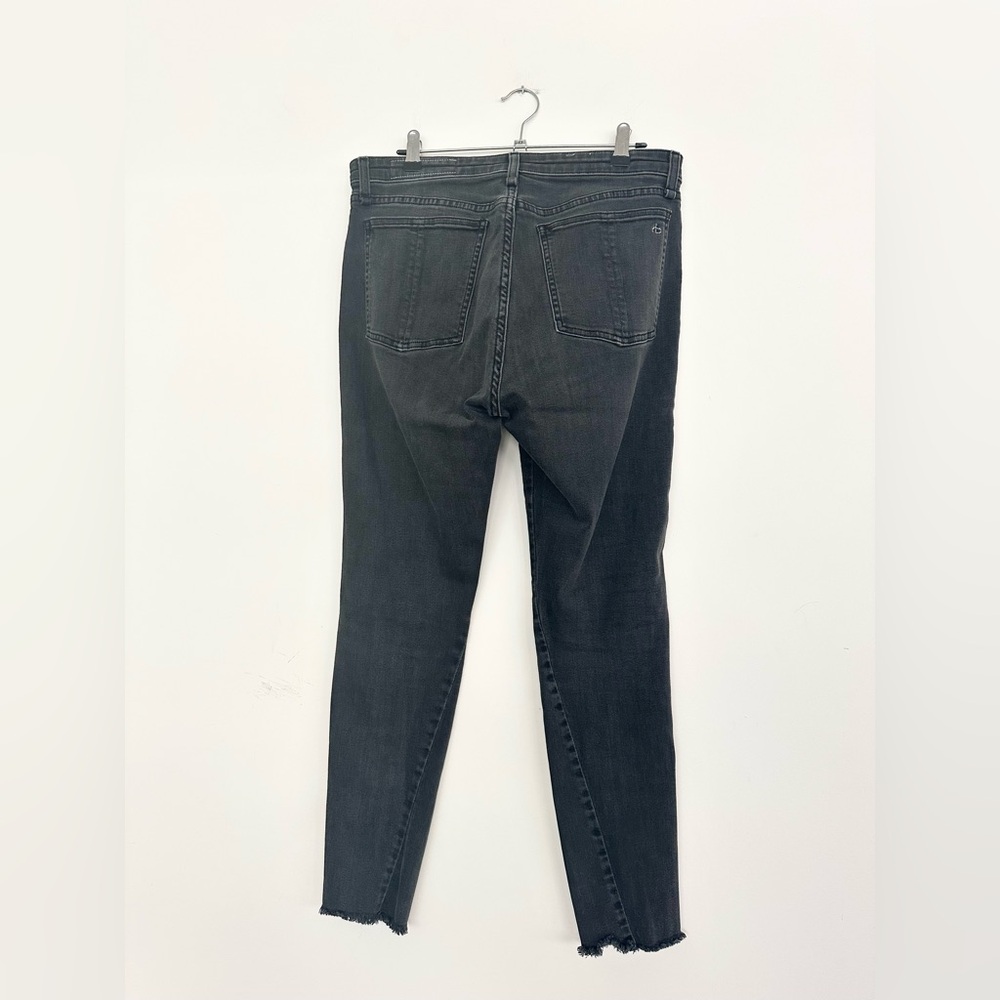 Rag & Bone Nina High-Rise Skinny Jeans – Carlton Black – Size 29 – EUC - Picture 2 of 11